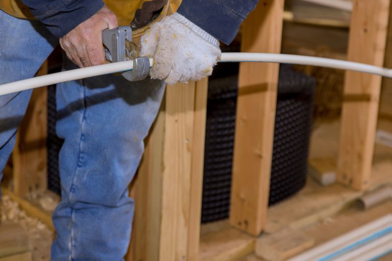 Plumbing Installation in Progress