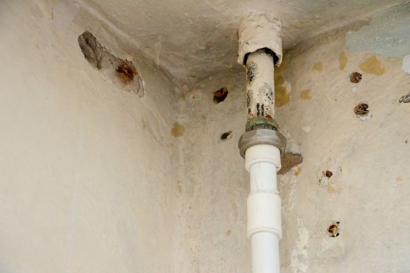 Pipe Repair in a Basement